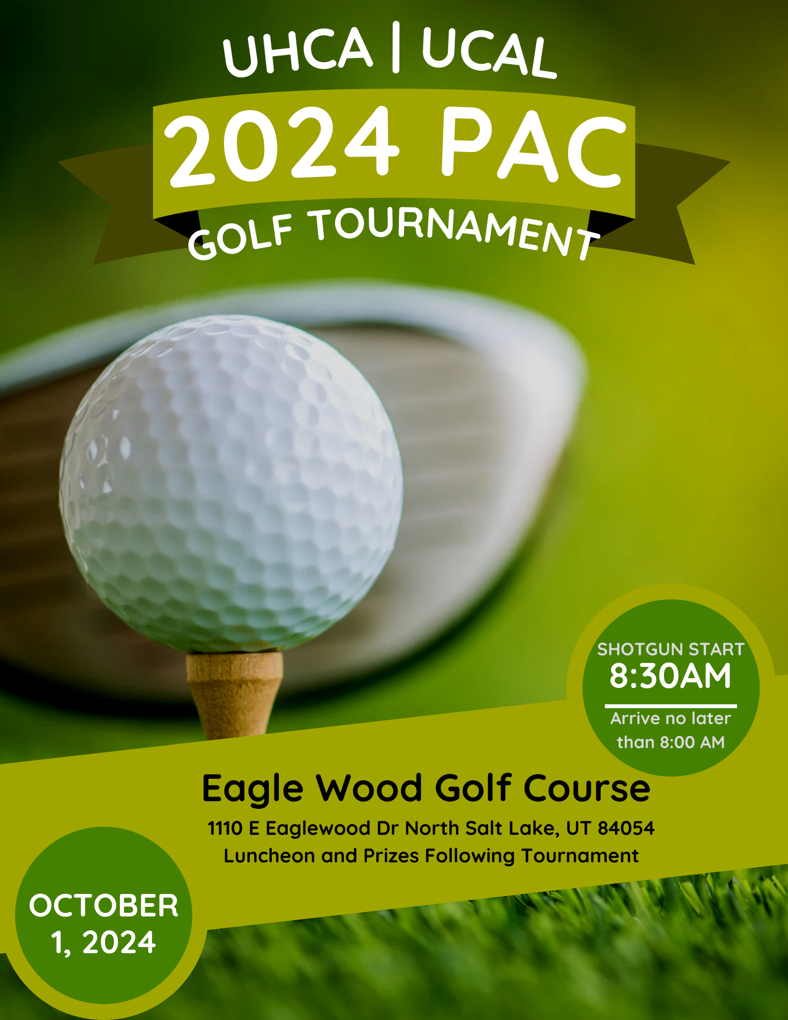 2024 UHCA PAC Golf Tournament