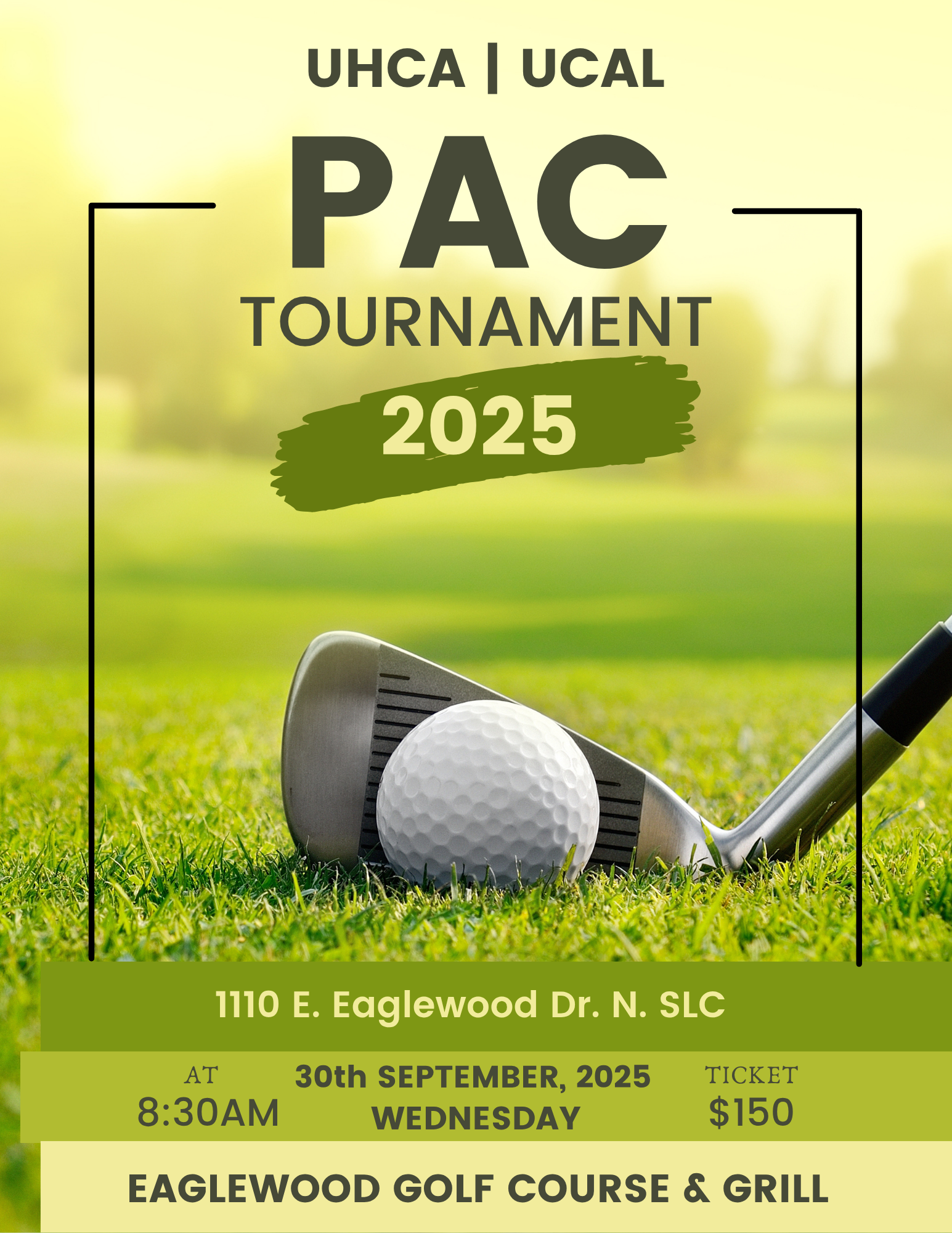 2025 UHCA PAC Golf Tournament